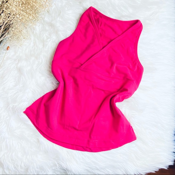 Lululemon Deep V tank wet dry warm
in red - Picture 3 of 6